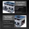 1/64 Diorama, Display with LED Lights, Diorama Garage for Alloy Sport Car Model Toy with LED Lights, Compatible with Hot Wheels Display Case, 1/64 Scale Buildings, Warehouse Scene view 3