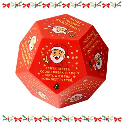 Christmas Dice Games, 2025 New Christmas Party Gift Exchange Dice Games, Santa Swap Gift Exchange Dice