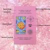 GINCEVHY 78 Beginner Pink Learning Tarot Cards Deck Tarot with Meanings, Illustrated Tarot Deck for Divination, Meditation & Gifts view 3