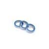 5pcs MR83 2RS 3x8x3 mm Chrome Steel Blue Rubber Seals Ball Bearings MR83RS ABEC-7 RC Car Truck Miniature Bearing view 2