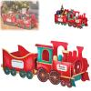 Christmas Presents Trains, DIY Santas Gift Train Deliver Holiday Cheer in Style, Cardboard Christmas Pr-esent Train, Gift & Candy Holder, Holiday Party Centerpiece, Family Christmas Decoration view 1