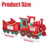Christmas Presents Trains, DIY Santas Gift Train Deliver Holiday Cheer in Style, Cardboard Christmas Pr-esent Train, Gift & Candy Holder, Holiday Party Centerpiece, Family Christmas Decoration view 2