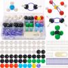 135 Pcs Organic Chemistry Model Kit, Portable Molecular Model Kits for Chemistry Classes, Orgo Modeling Kit for Students & Teachers Organic  Inorganic Learning view 1