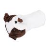 Chiyyak Backling Head Cover, Cute Cartoon Dog, Washable Plush Fabric, Thickened Inner Lining, Shockproof, Racket Protective Lid for Accessories view 3