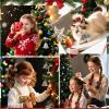 10 Pcs Mini Christmas Baby Hair Clips Cute Holiday Hair Accessories for Toddlers Kids Pets Christmas Gift view 4