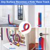 Flexible Race Car Track for Kids  15ft DIY Bendable Ramp with Suction Cups  Portable Roll-Up Car Track for Kids Compatible with 1:64 Diecast Cars  Birthday Christmas for Boys Girls Ages 3+ view 2