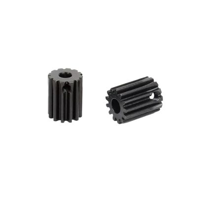 1pc M1 5mm 12T 13T 14T 45# Steel Metal Pinion Motor Gear Hole 4/5/6/6.35/7/8mm RC Model Car Motor(4mm,2PCS 1M12T)