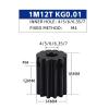 1pc M1 5mm 12T 13T 14T 45# Steel Metal Pinion Motor Gear Hole 4/5/6/6.35/7/8mm RC Model Car Motor(4mm,2PCS 1M12T) view 4