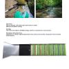 Diydeg Gold Panning Kit, Portable Aluminum Alloy Sluice Box with Folding Design for Efficient Gold Flakes Sedimentation, Tools for Rivers Streams Mineral Exploration view 2