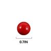 Marble for Games, 30Pcs Replacement Marbles with 1 Storage Bag, 6 Colors, 7 inch view 4