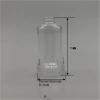 1pcs Pneumatic Air Filter Duplex Triplex Oil Mist AF/AW AFR Water Cup SL BL Oil Cup Air Treatment Components Accessories(AL Oil Cup) view 2