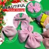 10pcs Baby Girls Hair Bow Clips Fully Lined Baby Bows Hair Pins Hair Bows Alligator Clips for Baby Girls Infants Toddlers view 2