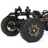 Rc Car Wheel Rim Tire for Axial SCX24 AXI00001 for Deadbolt for Gladiator 4pcs 1.0" Metal Beadlock Wheel Hub Rims Tires Set for 1/24 RC Crawler Car view 3
