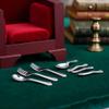 12-Piece 1/12 Scale Silver Miniature Cutlery Set - Stainless Steel Dollhouse Accessories for Cupcake Decorations and Model Displays (0.8" Tiny Forks/Spoons) view 4