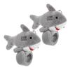 Abaodam Plush Shark Snap Bracelet Kids Slap Band Stuffed Animal Hugger Wristband Toy for Dress up and Party Favor view 1