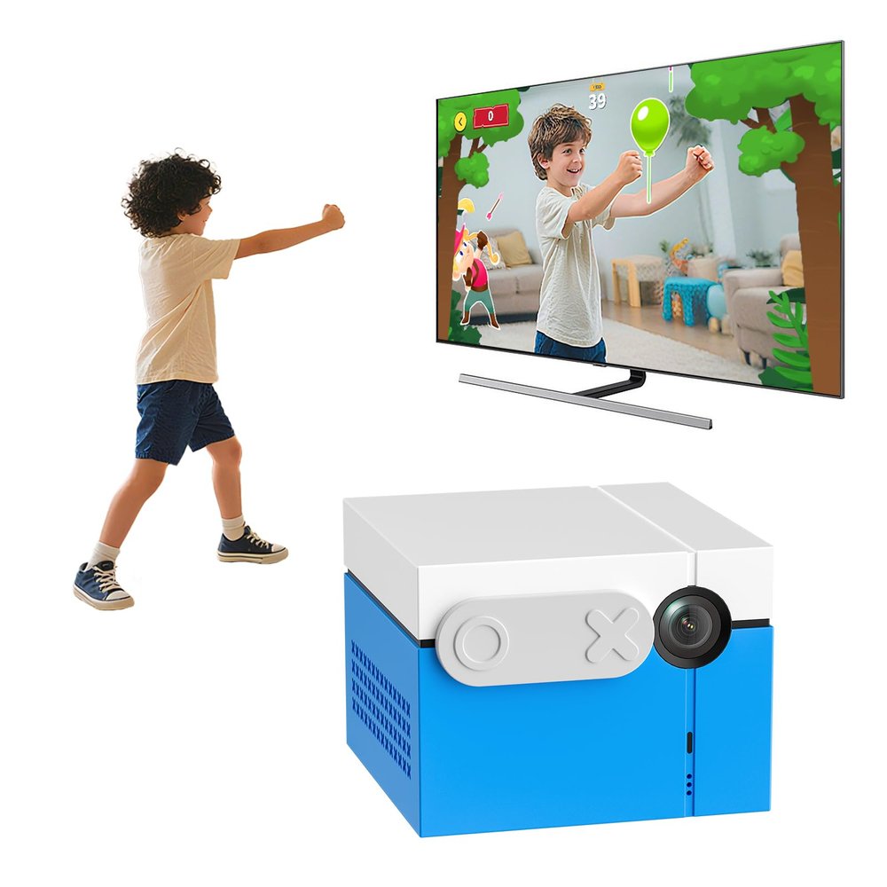 KINHANK MotionX - Motion Sensing Game Console for Kids&Families with 41 Games + Ongoing Updates  No Subscription Required, Plug&Play, Compatible with TV/PC, Perfect for Game Nights, Parties & Gifts