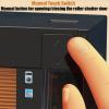 Storage for Hot Wheels 1/64 Scale Toy Car Display Case Stackable Parking Garage with Lights and Electric Voice-Control 3 Replaceable 3D Scene Dioramas (Black) view 4