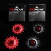 TRiPEAK 12/14T Jockey Wheel Pulley Set, 2 pcs for SRAM 12 Speed E-Tap AXS RED E1/Force E1 Road Rear Derailleur, Black (Stainless Steel) view 2