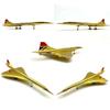 12 Inch 1/200 British Concorde Airplane Model Jet Diecast Metal Plane Model Aircraft Kit for Display Collectibles Collection Or Gift view 2