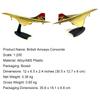 12 Inch 1/200 British Concorde Airplane Model Jet Diecast Metal Plane Model Aircraft Kit for Display Collectibles Collection Or Gift view 3