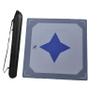 31.5x31.5 Inch Multi-Game Table Cover - Non-Slip, Noise Reducing Mahjong Mat with Geometric Compass Design & Carry Bag - for Board Games, Poker, Mahjong Nights (Navy) view 2