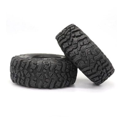 Rc Car Wheel Rim Tire for Axial for SCX10 90046 for Traxxas TRX4 D90 for MST 12PCS 120MM 1.9 Rubber Rocks Tyres Wheel Tires for 1/10 RC Rock Crawler