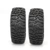 Rc Car Wheel Rim Tire for Axial for SCX10 90046 for Traxxas TRX4 D90 for MST 12PCS 120MM 1.9 Rubber Rocks Tyres Wheel Tires for 1/10 RC Rock Crawler view 2