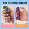 All in One Little Ouchies EDC Fidget Toy for Adults,with Fidget Slider,Button Clicker,Gear Spinner,Spiky Pain Stim,Novelty Toy for Stress Relief view 3