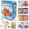 Noah's Ark Busy Book for Toddlers 1-3, Montessori Busy Board Educational Learning Toys for 1 2 3 Years Old Boy Girl Birthday Gifts,Toddler Toy Airplane Travel Essential Animals Activity Books view 1