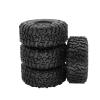 Rc Car Wheel Rim Tire for Axial for SCX10 90046 AXI03007 for Traxxas TRX4 D90 4PCS 120MM 1.9Inch Rubber Tyres Wheel Tires for 1/10 RC Rock Crawler view 2