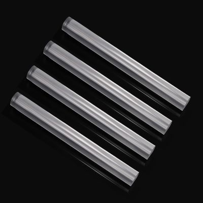 KEPYDRMTF 4pcs Acrylic Clay Roller, Plastic Clear Round Tube Roller Pin Polymer Clay Tools for DIY Handmade Crafts Handmade Art Supplies