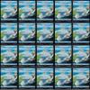 20x Magic The Gathering Final Fantasy Full Art Lands - MTG - Island #299 (Non-Foil) view 1