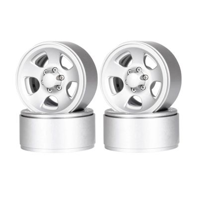 4Pcs Aluminum 5 Spokes for Classic 1.9 Beadlock Wheels for Rim for 1/10 RC Car Crawler for Axial SCX10 for trx4 for Bronco for MST CFX 86100 YK4102 TF2