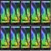 10x Magic The Gathering Final Fantasy Surge FOIL Full Art Lands - MTG - (Forest #576 (Surge Foil)) view 1