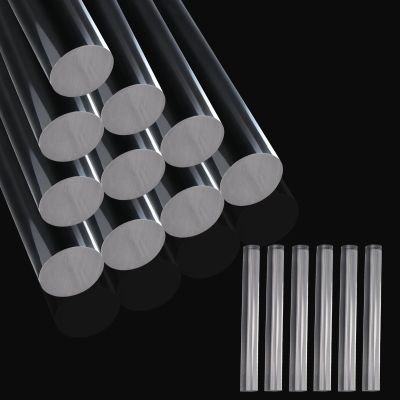 KEPYDRMTF 16pcs Acrylic Clay Roller, Plastic Clear Round Tube Roller Pin Polymer Clay Tools for DIY Handmade Crafts Handmade Art Supplies
