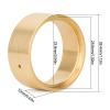 1.0Inch 64g RC Crawler Brass Beadlock Wheel Clamp Ring Fits for Axial for trx4m SCX24 1/18 1/24 RC car Accessories(Black Coating Brass) view 3