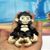 2pcs Adorable Baby Gorilla and Baby Chimpanzee Set 3D Printed Articulated Jungle Animal Fidget Toy - Posable Stands on Its Own for Fun Poses and Display, Executive Desk Toy, Fidget Toy ABG-ABC-Set view 3