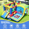 Bestsun Inflatable Bounce House for Kids, Bouncy Castle with Slide, Jumping, Basketball Hoop, Ball Pit, Family Backyard Bouncer, 520W 0.7HP Blower Needed to Operate Not Included view 4