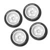 RiToEasysports RC Tires, Slick Surface Drift Performance Wheels, 4 Pack White for 1:10 Scale Racing Drift Cars Enthusiasts Track Hobbyists view 2