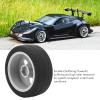 RiToEasysports RC Tires, Slick Surface Drift Performance Wheels, 4 Pack White for 1:10 Scale Racing Drift Cars Enthusiasts Track Hobbyists view 4