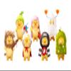 1983 UPSETDUCK "Uma-Nagara My Gamama" Series PVC & Polyester & PVC Trading Figure, Box of 6 view 1