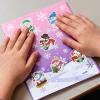 1000pcs Self-Adhesive Snowman Stickers, 2 Rolls 8 Assorted Designs Christmas Stickers Holiday Seal Labels for Envelopes Gifts Party Decorations Kids Crafts view 4