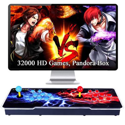 GWALSNTH 32000 in 1 Pandora Box Arcade Games Console, Plug and Play Video Game,1280X720 Display, 3D Games, Search/Save/Hide/ Pause,1-4 Players