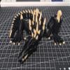 3D Printed SkullCrawler Articulated Figure, Movie Monster Series,Skull Island Lizard 3D Printed Fidget Toy (Black&White) view 3