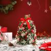 100 Pieces Tiny Christmas Candy Decorations for Dollhouse Micro Resin Decor for Crafts Mini Things for Fairy Garden Micro Landscaping Decoration view 2