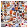 100PCS Basketball Stickers for Scrapbooking Vinyl Waterproof Stickers for Water Bottle Laptop Skateboard Guitar Perfect for Basketball Team Lovers Kids Teens Christmas Stocking Stuffers for Boys Girls view 1