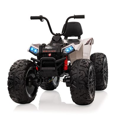 24V Electric Ride-On Car for Kids, All-Terrain ATV with Parental Remote, Puncture-Proof Tires, LED Lights & Music. Ideal Gift for Children Ages 3-8