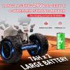24V Electric Ride-On Car for Kids, All-Terrain ATV with Parental Remote, Puncture-Proof Tires, LED Lights & Music. Ideal Gift for Children Ages 3-8 view 2