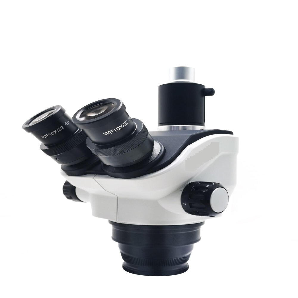7X-50X Simul-Focal Trinocular Continuous Zoom Stereo Microscope