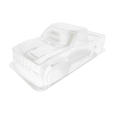 313mm Unpainted RC Car Body Shell for 1/10 Scale Crawler, Vintage Pickup Truck Style for SCX10 Chassis, 12.3 inch Wheelbase